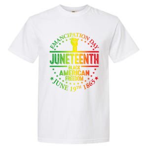 Ecipation Day African Juneteenth 1865 Black Freedom Day Cute Gift Garment-Dyed Heavyweight T-Shirt