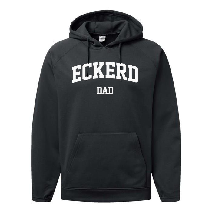 Eckerd Dad Athletic Arch College University Alumni Performance Fleece Hoodie