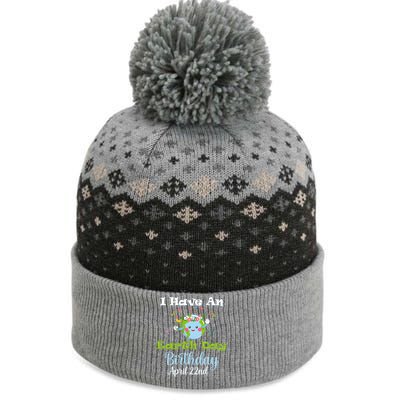 Earth Day April 22nd Green Birthday Gift The Baniff Cuffed Pom Beanie