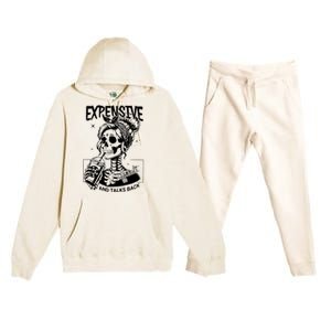 Expensive Difficult And Talks Back Premium Hooded Sweatsuit Set