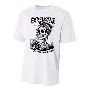 Expensive Difficult And Talks Back Performance Sprint T-Shirt