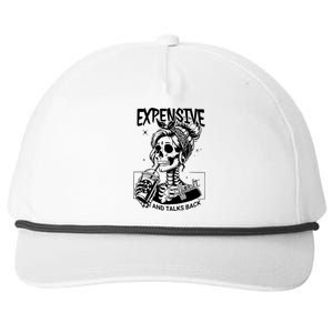 Expensive Difficult And Talks Back Snapback Five-Panel Rope Hat