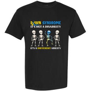 Embracing Different Abilities Down Syndrome Awareness Garment-Dyed Heavyweight T-Shirt