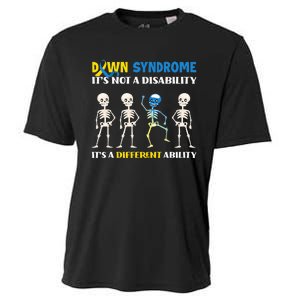 Embracing Different Abilities Down Syndrome Awareness Cooling Performance Crew T-Shirt