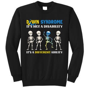 Embracing Different Abilities Down Syndrome Awareness Sweatshirt