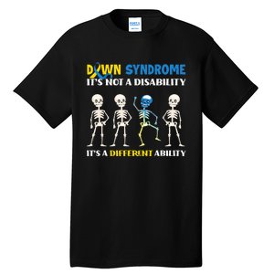 Embracing Different Abilities Down Syndrome Awareness Tall T-Shirt