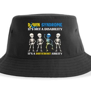 Embracing Different Abilities Down Syndrome Awareness Sustainable Bucket Hat