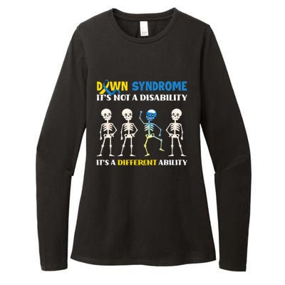 Embracing Different Abilities Down Syndrome Awareness Womens CVC Long Sleeve Shirt