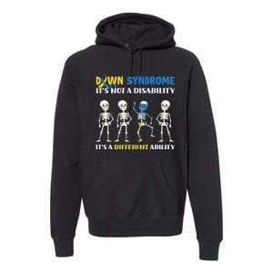 Embracing Different Abilities Down Syndrome Awareness Premium Hoodie