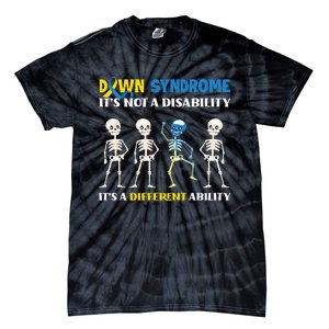 Embracing Different Abilities Down Syndrome Awareness Tie-Dye T-Shirt