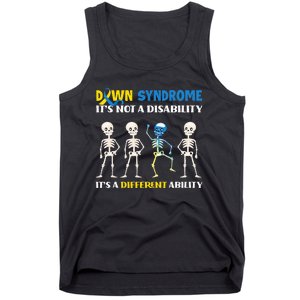 Embracing Different Abilities Down Syndrome Awareness Tank Top