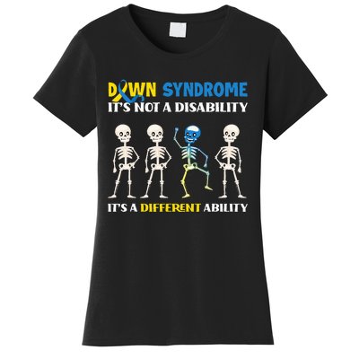 Embracing Different Abilities Down Syndrome Awareness Women's T-Shirt