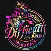 Expensive Difficult And Talks Back Mothers Day Ladies PosiCharge Tri-Blend Wicking Tank
