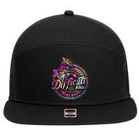Expensive Difficult And Talks Back Mothers Day 7 Panel Mesh Trucker Snapback Hat