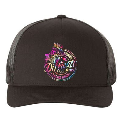 Expensive Difficult And Talks Back Mothers Day Yupoong Adult 5-Panel Trucker Hat