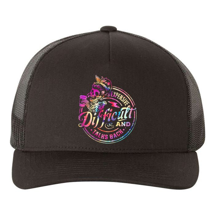 Expensive Difficult And Talks Back Mothers Day Yupoong Adult 5-Panel Trucker Hat