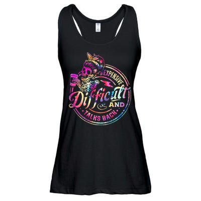 Expensive Difficult And Talks Back Mothers Day Ladies Essential Flowy Tank