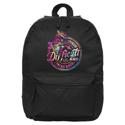 Expensive Difficult And Talks Back Mothers Day 16 in Basic Backpack