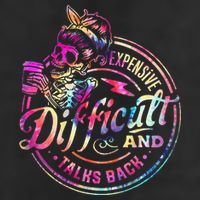 Expensive Difficult And Talks Back Mothers Day Crop Fleece Hoodie