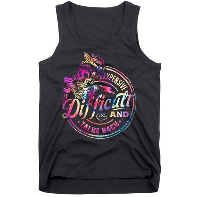 Expensive Difficult And Talks Back Mothers Day Tank Top