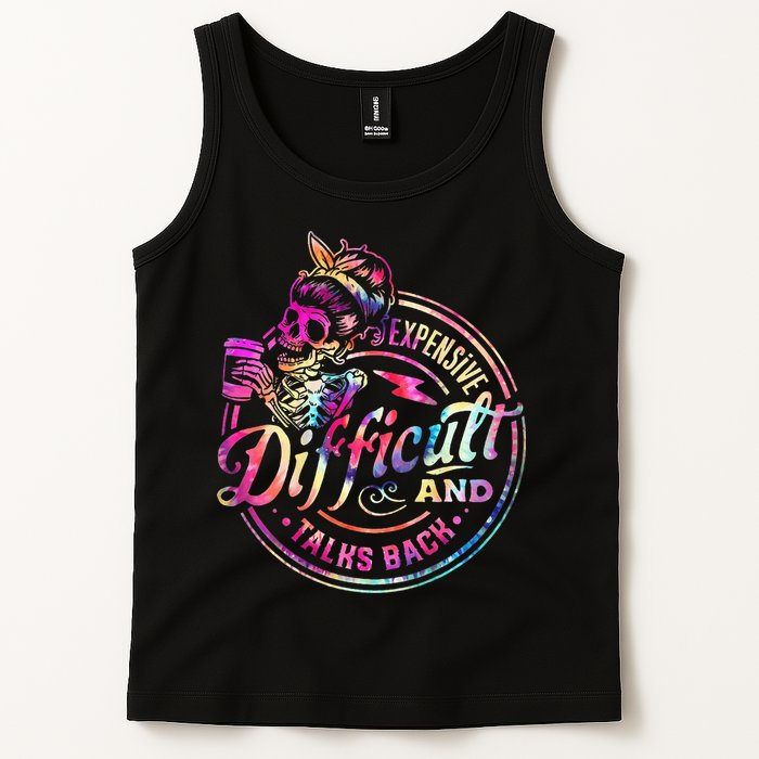 Expensive Difficult And Talks Back Mothers Day Tank Top
