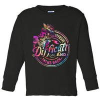 Expensive Difficult And Talks Back Mothers Day Toddler Long Sleeve Shirt