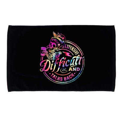Expensive Difficult And Talks Back Mothers Day Microfiber Hand Towel