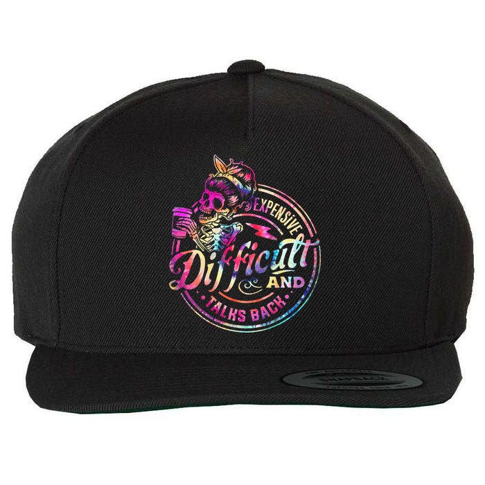 Expensive Difficult And Talks Back Mothers Day Wool Snapback Cap