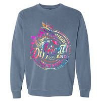Expensive Difficult And Talks Back Mothers Day Garment-Dyed Sweatshirt