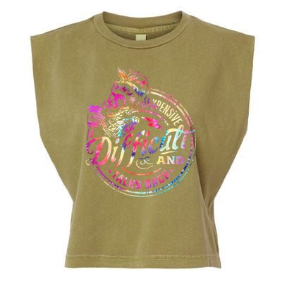 Expensive Difficult And Talks Back Mothers Day Garment-Dyed Women's Muscle Tee