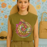 Expensive Difficult And Talks Back Mothers Day Garment-Dyed Women's Muscle Tee