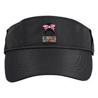 Expensive Difficult And Talks BacK Mother's Day Messy Bun Adult Drive Performance Visor