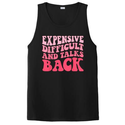 Expensive Difficult And Talks Back Mothers Day Mom Life PosiCharge Competitor Tank