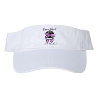 Expensive Difficult And Talks Back Messy Bun Leopard Pattern Visor