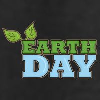 Earth Day Awareness Logo 7 Panel Mesh Trucker Snapback Hat