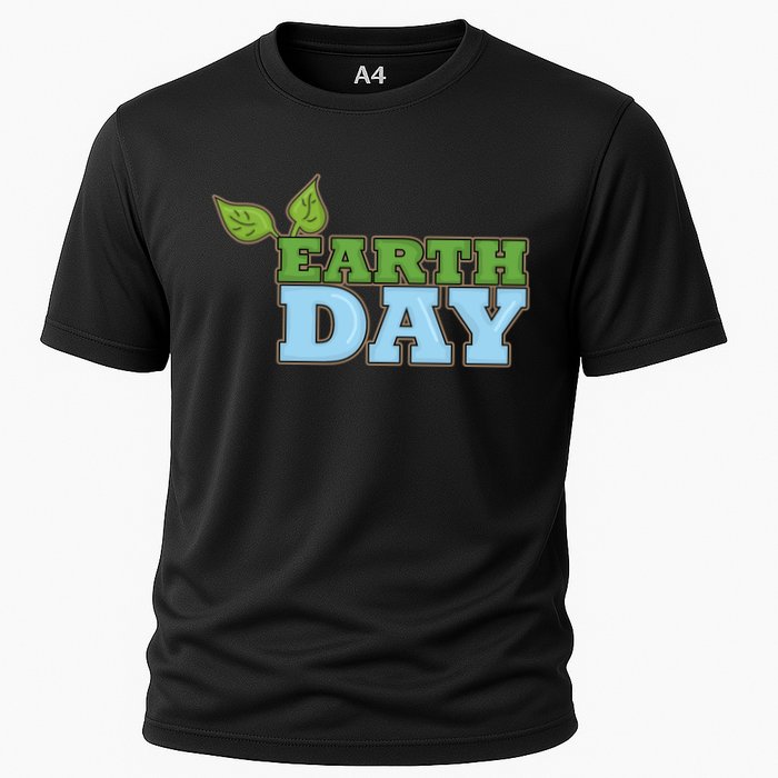 Earth Day Awareness Logo Performance Shirt