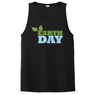 Earth Day Awareness Logo PosiCharge Competitor Tank