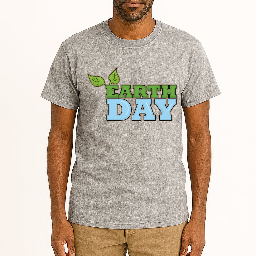 Earth Day Awareness Logo Tall T-Shirt
