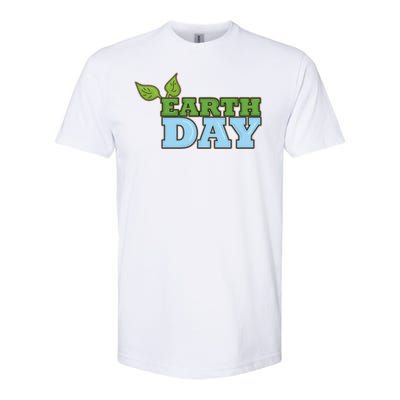 Earth Day Awareness Logo Softstyle® CVC T-Shirt