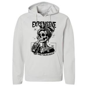 Expensive Difficult And Talks Back Performance Fleece Hoodie