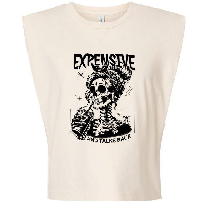 Expensive Difficult And Talks Back Garment-Dyed Women's Muscle Tee