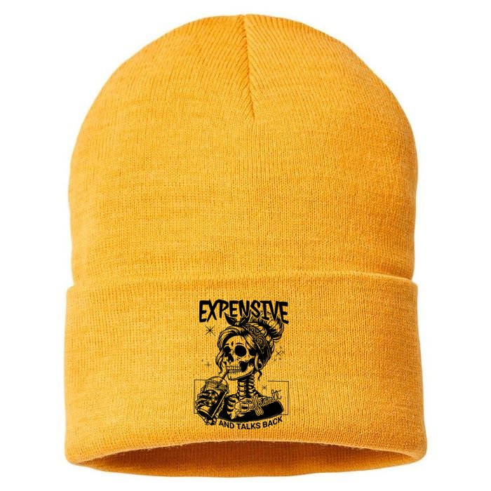 Expensive Difficult And Talks Back Sustainable Knit Beanie