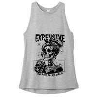 Expensive Difficult And Talks Back Ladies PosiCharge Tri-Blend Wicking Tank
