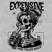 Expensive Difficult And Talks Back Ladies PosiCharge Tri-Blend Wicking Tank