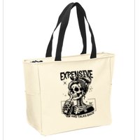 Expensive Difficult And Talks Back Zip Tote Bag
