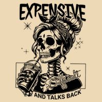 Expensive Difficult And Talks Back Zip Tote Bag