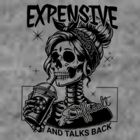 Expensive Difficult And Talks Back Hooded Wearable Blanket