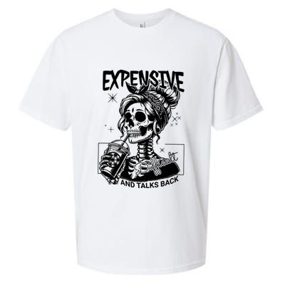 Expensive Difficult And Talks Back Sueded Cloud Jersey T-Shirt