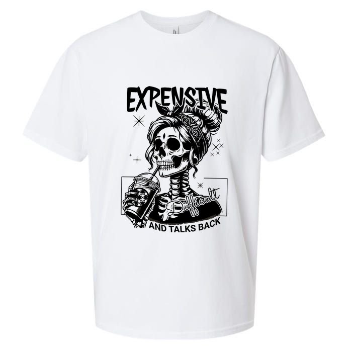 Expensive Difficult And Talks Back Sueded Cloud Jersey T-Shirt