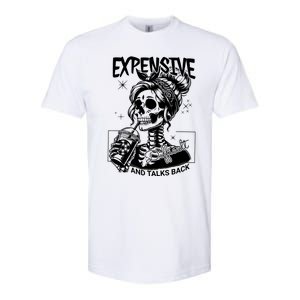 Expensive Difficult And Talks Back Softstyle CVC T-Shirt